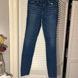 American Eagle Outfitters Blue Skinny Jeans